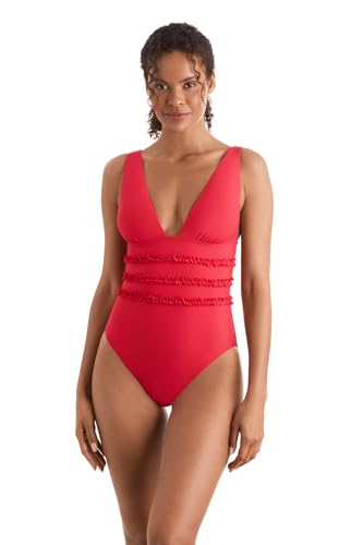Women's Swimwear Soleil Solids Sonny One Piece Swimsuit