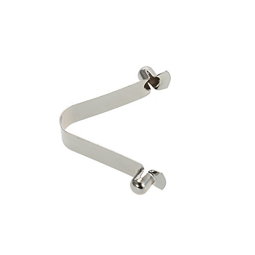 Anself 6pcs Kayak Paddle Spring Clips Tent Pole Clips Push Button Spring Snap Clip Bloqueio Tube Pin