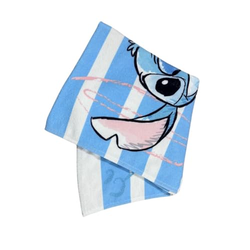 Toalha Aveludada Estampada Stitch 70 cm x 1,40 m