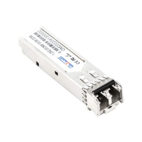 Image of 1.25G SFP 1000Base-SX 850nm Industrial MMF Multimode up to 550m Duplex LC DDM for Outdoor Use (1Pack)