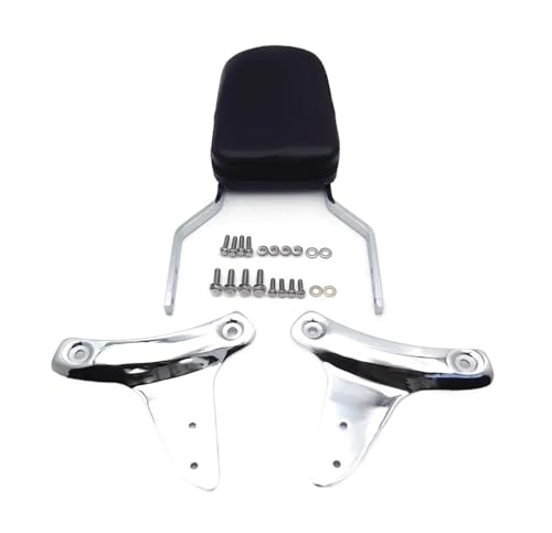 Coussin de dossier moto balade en duo Shadow ACE 750 sissy bar pour voyage et weekend