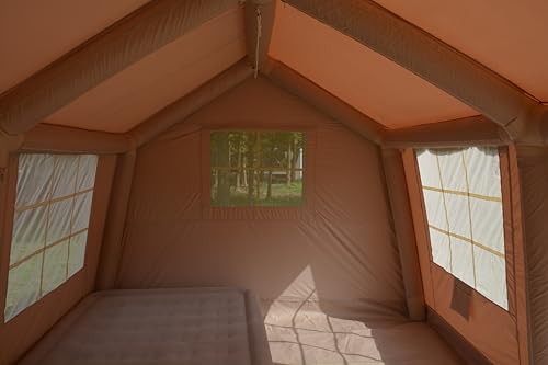 Carpa inflable para camping 8 personas con toldo 9.8x13 ft miniatura 6
