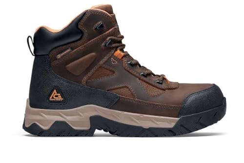 Image of ACE Work Boots Glacier, Men's Steel Toe (ST) and Nano Composite Toe (NCT) Work Boots, Slip Resistant, Water Resistant, Black