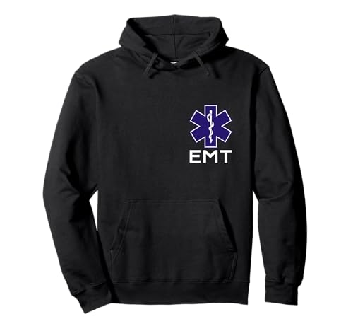 EMT Uniforme Técnico Médico de Emergencia Estrella de la Vida el Sudadera con Capucha