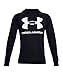 Price comparison product image Under Armour Men Rival Fleece Big Logo HD, Sporty running hoodie with loose fit, comfortable and warm hooded jumper for men