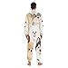 Yuiboo Warm Pup ParadeAdults Unisex One Piecing Pajama Funny Costume Party Wear