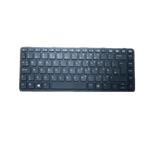 Teclado de laptop para HP ProBook 445 G2 black UK English layout recambio 1