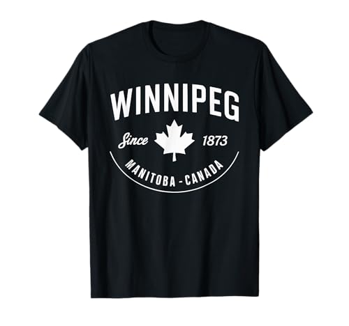 Winnipeg Manitoba Canadian Travel Vacation I Love Canada T-Shirt