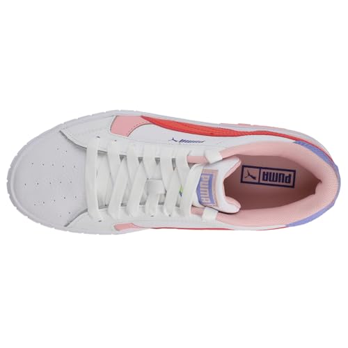 PUMA Kids Girls Cali Star Rainbow Sunset Lace Up Sneakers Shoes Casual - White4