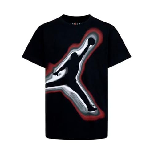 JORDAN KIDS AIR HTMP JUMPMAN HBR BOYS SHIRT, black / black, S