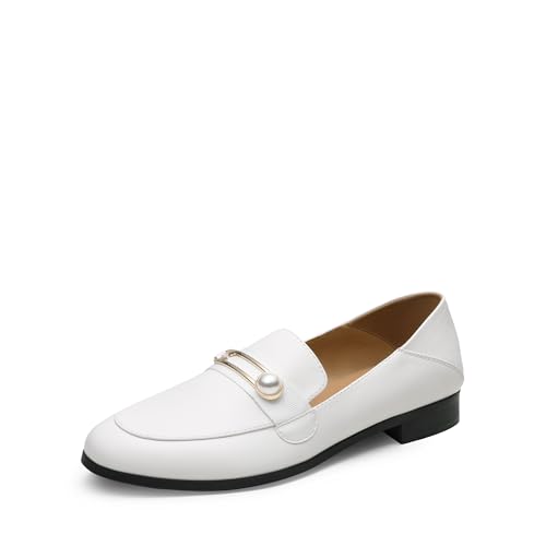 Image of DREAM PAIRS Loafers for Women Slip On Comfortable Round Toe Casual Fashion Flats Dressy Shoes