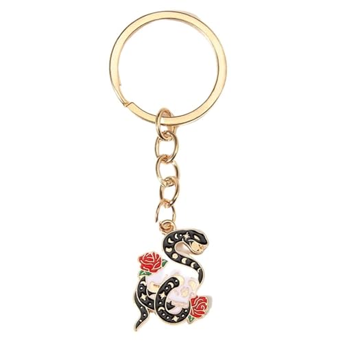 Bijoux de sacs de luxe avec pendentif serpent métallique