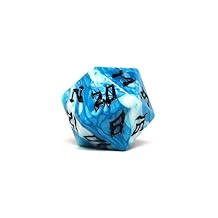 Giant 48mm Plastic D20 Dice - Dice of The Giants Series - Huge 20 Sided Dice Cloud Giant