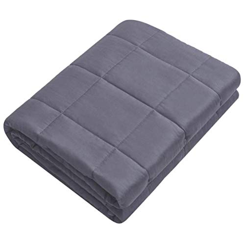 Weighted Idea Weighted Blanket for Adults (Dark Grey,60"x80",20lbs) Cooling Breathable