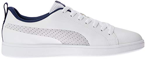 Tênis PUMA Adulto Unissex Branco, Preto E Marinho 39