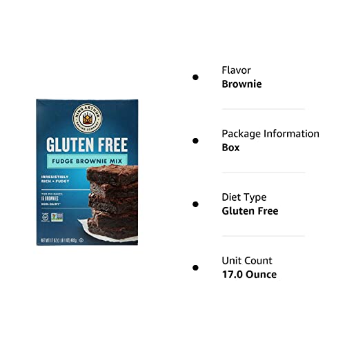 King Arthur, Gluten Free Brownie Mix, 17 Ounce #TOP7