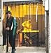Welding Strip Curtain,6 x 6 ft,Amber,PVC