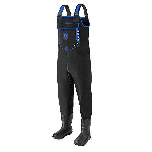 Gator Waders Mens Retro Neoprene Chest Waders with Boots – Waterproof to Keep You Dry and Warm for...