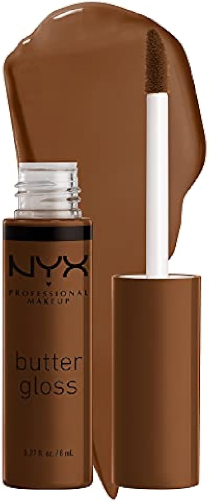NYX PROFESSIONAL MAKEUP Butter Gloss, Non-Sticky Lip Gloss - Sorbet (Vibrant Coral)