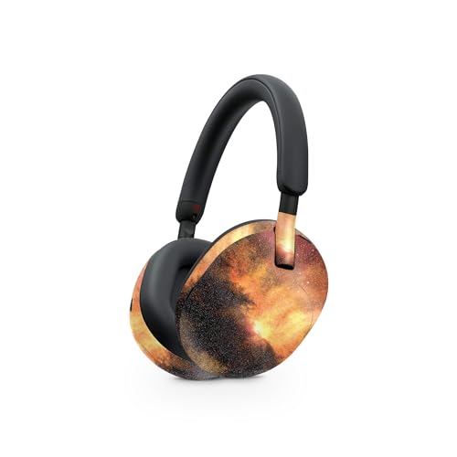 Image of MightySkins Glossy Glitter Skin Compatible with Sony WH-1000XM5 Headphones - Spacial Overload | Protective, Durable High-Gloss Glitter Finish | Easy to Apply