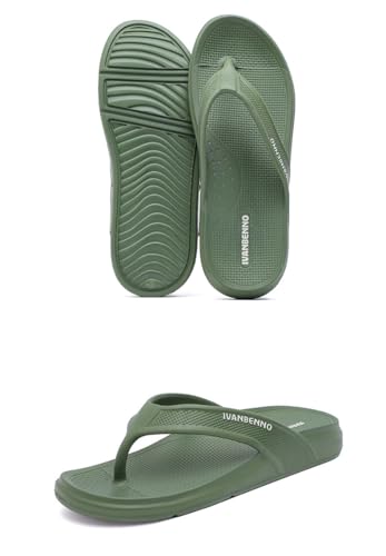 Flip Flops for Men Arch Support Thong Platform Beach Sandals Summer Outdoor Walking Casual Pool Slides Water Shoes2