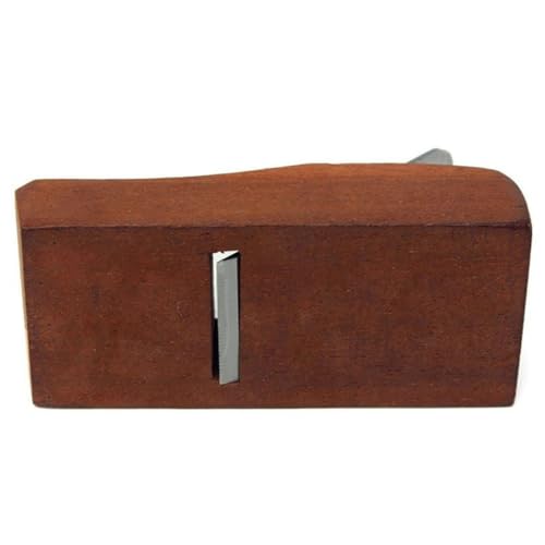 LIFKOME Cepilladora Manual para Carpintería de Plástico sin Mango Mini Herramienta de Cepillado para Madera y Placas de Yeso Compacta y Portátil para Trabajos DIY