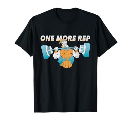 T-shirt Hercules Disney One More Rep pour le sport et la musculation
