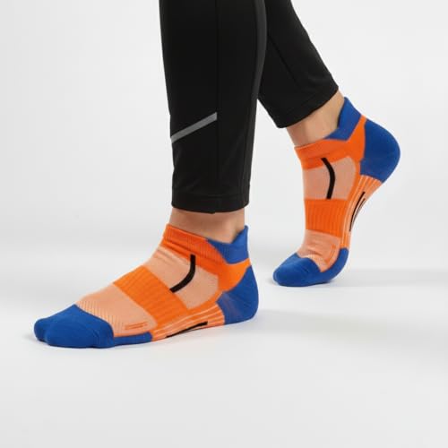 Image of Sockscarving Feel The Comfort Ankle Socks For Men Cotton, Gym Socks For Men WorkOut Breathable Low Cut Sports Socks With Heel Tab, Moisture Wicking, Pull On & Stretchable Free Size