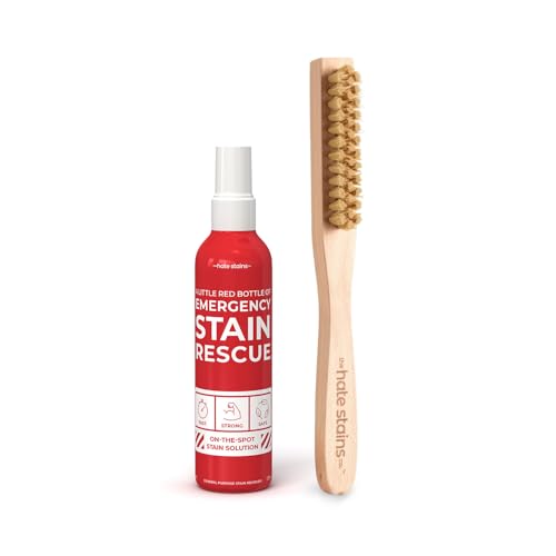 Emergency Stain Rescue Stain Remover Spray and Miss Mouth’s Messy Eater Laundry Brush