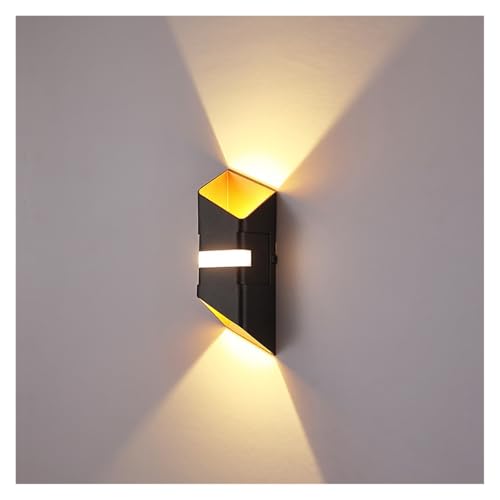 Applique murale extérieure LED double tête haut bas étanche terrasse - 3