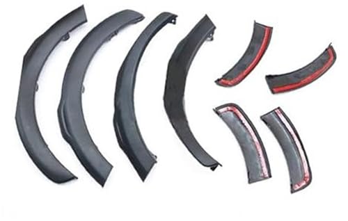 Guardabarros negro para coche que protege el arco de rueda de tu Yaris 2018