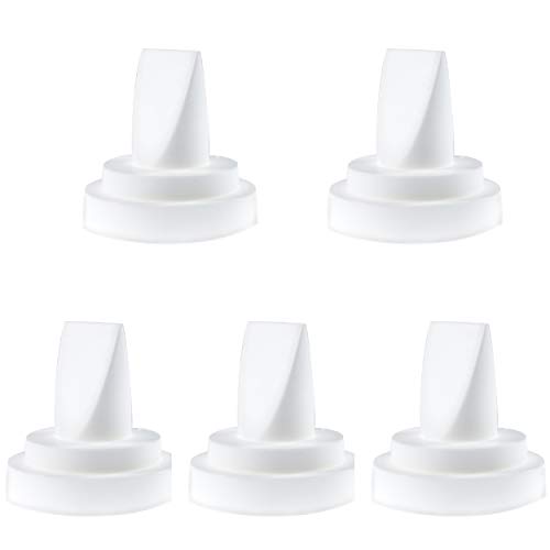 NeneSupply 5 Count Duckbill Valves. Suitable for Medela Breastshields and NeneSupply Breastshields. One Duckbill Valve Replaces Medela Valve, and Membrane.