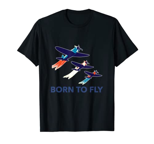Born To Fly - Avión volador para hombre Camiseta