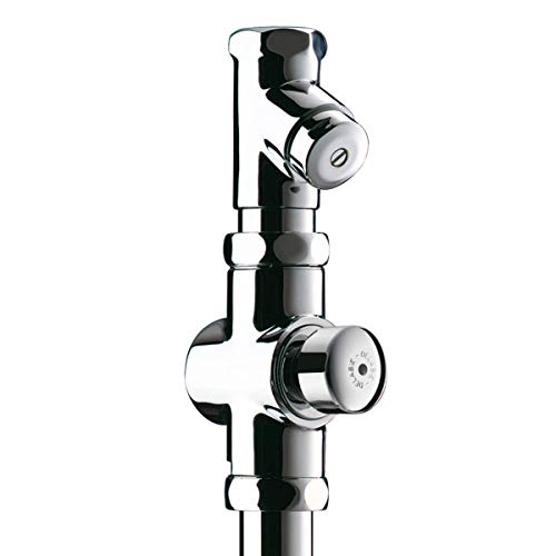 Kit de chasse TEMPOCHASSE apparent 1 1/4 pour cuvette traditionnelle à chasse directe - avec robinet d arrêt droit F1