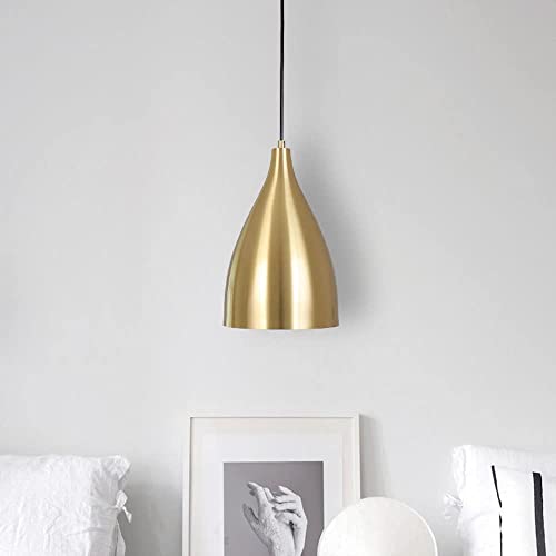 Suspension en métal doré CNCNSH pour éclairage intérieur moderne