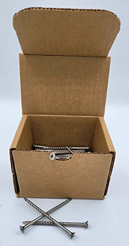 Vis carrées inox 316 type 17 pour éviter le fendillement du bois dur