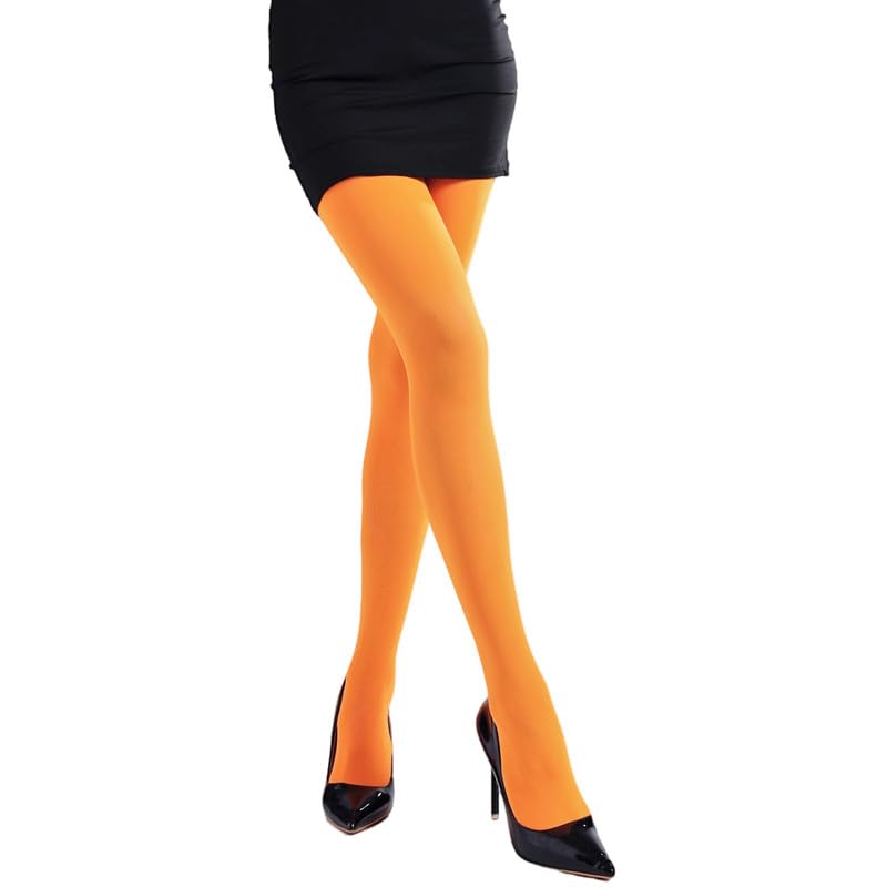 Image of Verdancy Ultra Stretchable Plus Size for 265lbs Opaque Solid Color Women's Stockings 50D Tights High Waist Footed Pantyhose