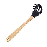 Material resistente: material de silicona seguro, resistente al calor, duradero, uso a largo plazo de utensilios de cocina antiadherentes, uso seguro y atrevido.