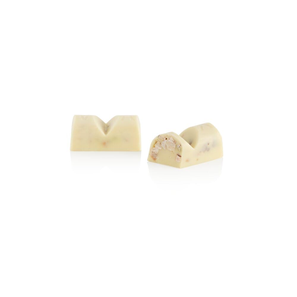 Venchi - Minilingote de Chocolate Blanco Salado - Bombón con Avellanas del Piamonte IGP, Pistachos y Avellanas Ligeramente Salados, 1 kg - Sin Gluten
