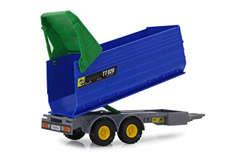 JAMARA 460528 - New Holland Traktor + Kipper Set 1:32 - offiziell lizenziert, Spielspaß für die kleinen Landwirte… – Bild 5
