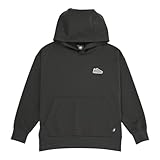 [ニューバランス] ジュニア/キッズ シューパッチライトスウェットフーディー パーカー フード付き (ABT55562) BLK(ブラックセメント) 160