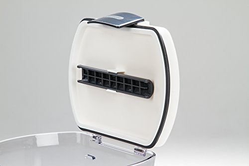 Progressive International Pks-100 Bpa-Free Dishwasher-Safe Plastic Prokeeper 4-Quart Flour Container, 1 Piece #TOP2