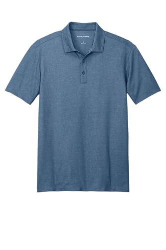 Port Authority Fine Pique Blend Polo Shirt miniatura 1