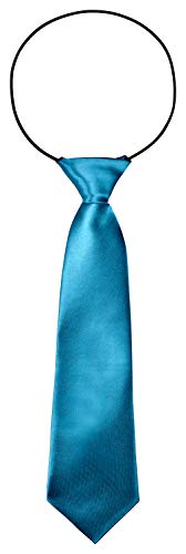 BomGuard corbata para niño chico chicas, azul azure
