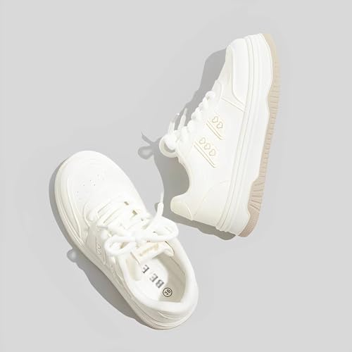 Y2K Chunky Platform Sneakers for Women & Girls Cute Thick-Soled Walking Shoes for Travel, Daily Wear & Gift Giving3