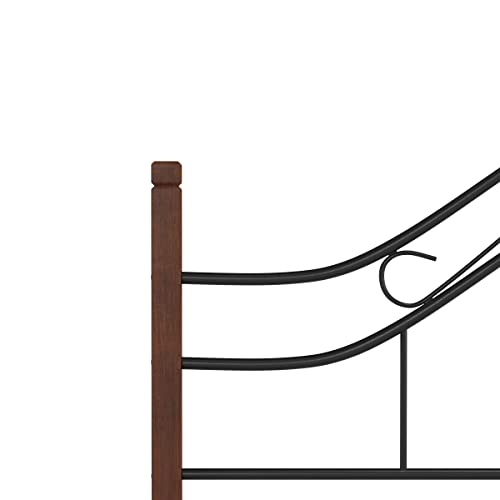 Hillsdale Furniture Matson Headboard, King, Cherry/Black #TOP3