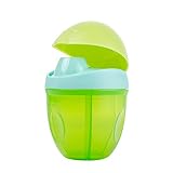 Material seguro: este recipiente para leche está hecho de plástico apto para alimentos, no es tóxico. Se puede meter en el frigorífico y en el microondas. Resistencia a la temperatura: -20 ℃ ~ 110 ℃.