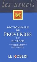 DICT DE PROVERBES ET DICTONS (PROVERBES POCHE) 285036911X Book Cover