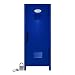 Mini Locker with Lock and Key Blue -10.75" Tall x 4.125" x 4.125"
