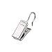 Produktbild Amayay 10 Vorhang Clip Gardinenstange Gardinenringe Vorhangringe 18Mm De Gardinenstange Befestigung Einfacher Stil Landhaus Vintage Stil (Color : Silver Tone, Size : 20Pcs)